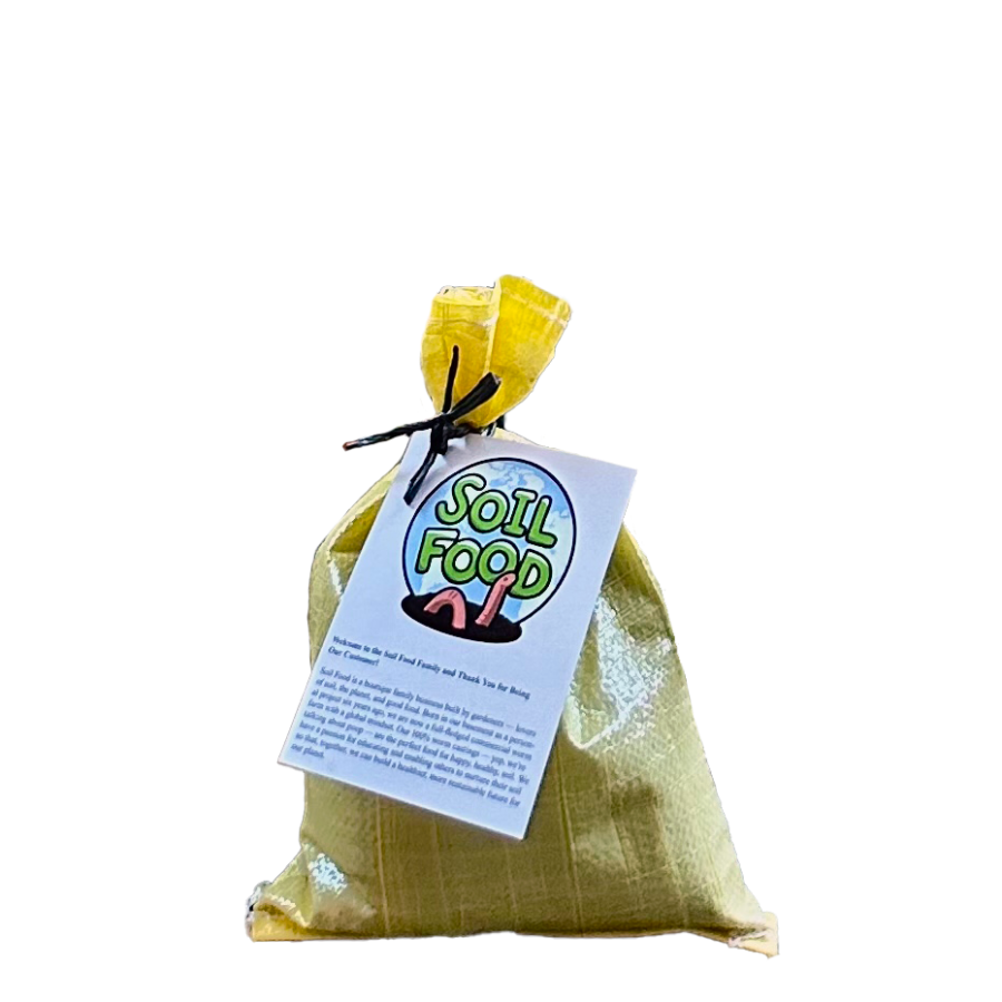 3lb Soil Food Premium Worm Castings NPK 1-1-1